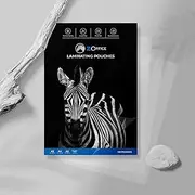 ZOffice Laminating Pouches A4 80 Micron Gloss - 100 Pack, 216x303mm - Easy to Laminate - Clear and Durable Presentations - Compatible with All Laminator Machine