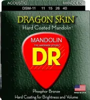 DR DSM-11 Dragon Skin Mandolin Strings custom light gauges 11-40