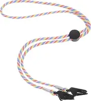[TOGEVAL] Multi-use Hat Braces 10pcs Elastic Chin Straps for Women Men Windproof Hat Holders