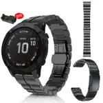 【SPG】佳明 GARMIN FENIX 7X 7 7S 6X 6 6S PRO SOLAR 5X 錶帶不鏽鋼快拆腕帶