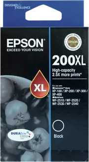 Epson 200 XL DURABrite Black Ink Cartridge