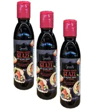 3 Packs Specially Strawberry Flavored Glaze With Balsamic Vinegar Of Modena 8.5