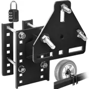 Spare Tire Carrier Mount Boat Trailer Bracket,Fits 4 & 5 & 6 Lugs Trailer Wheels