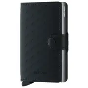 Secrid Miniwallet Compact RFID Wallet - Optical Black Titanium