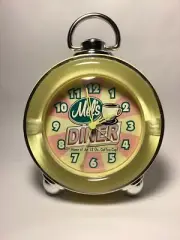Retro Clock Mel's Diner Alarm Clock Working Great