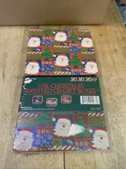 2 Packs Christmas CD Gift Boxes New Sealed 3In each
