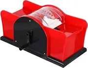 HONMEET 2 Deck Manual Card Shuffling Machine for Poker Bridge Boys and Girls Games Easy to Use