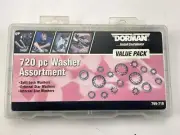 Dorman 799-710 Washer Assortment Value Pack 18 Different Sizes, 720 Pieces Total