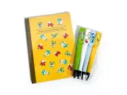 Pokemon Scarlet & Violet Notebook & Sword & Shield Pen Set - My Nintendo Rewards
