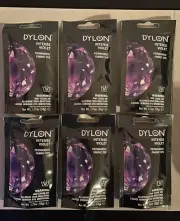6-Pack DYLON Intense Violet Permanent Fabric Dye Powder 1.75oz (50g) Tie-Dye