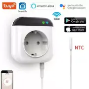 Tuya Wifi EU Thermostat Socket 16A/15A Temperature Controller Smart Plug Smart