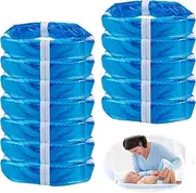 Hejo Pack of 12 Nappy Bin Refill Cassettes, 4.5 m Thickened Refill Film for Nappy Bin, Refill Packs for Tommee Tippee Litter Locker Spross Littycat Chicco (Blue)