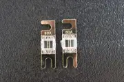 2 PK 80 AMP MINI ANL FUSES NICKEL PLATED INLINE AFC AFS BLADE AUTO CAR MANL80