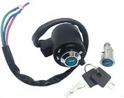 Motorcycle Ignition Switch Tail Box Lock Set Fit for Sportster 883 1986-2019