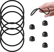 [MLKSI] Seal Replacement and Rubber Stopper for Contigo Snapseal Coffee Travel Mug - 10 Pack Silicone Sealing Ring and Lid Replacement