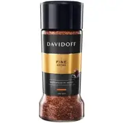 Davidoff Fine Aroma Instant Ground Coffee, 100 g Bottle