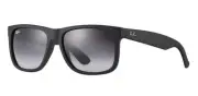 LENSES ONLY!! Lenses for Ray Ban Justin RB4165 gradient grey, Eye Size 51