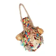 Parrot Toys Chew Toy Ball Cage Bite Hanging Training Bird Chewing Toy for5580