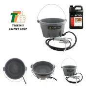 Handheld Oiler Bucket 10883 and 1 Gallon of Premium Dark Pipe Threading Oil f...