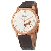 Original Chopard Classic Automatic White Dial Men's Watch 161278 5015