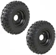 2pc 4.10-6 Rear Wheel Rim + Tyre for Go kart ATV Buggy Quad Golf Cart Scooter
