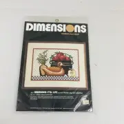 Dimensions 3527 Americana Still Life Cross Stitch 14x11 By Charles Wysocki - Y