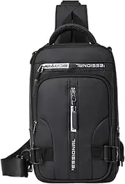 [Tadill] Men's Crossbody Bag Large Capacity Work Bag Hiking Backpack Handbag Shoulder Bag