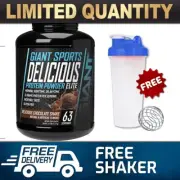 GIANT SPORTS DELICIOUS PROTEIN POWDER ELITE 2.27KG 5LBS WHEY POWDER WPC WPI