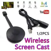 Screen Sharing Streaming Media WIFI Wireless HDMI-Compatible Dongle HD Display