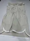 Calia- Women’s Beige Gold Dress With Shorts- Size XS