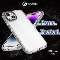 在飛比找momo購物網優惠-【VOYAGE】iPhone 15 6.1 超軍規防摔保護殼