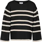 [VERO MODA] Women's Vmsaba LS O-Neck Pullover Ga Girl Noos Knitted Jumper