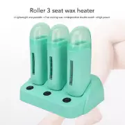 3in1 Roll On Waxing Kit Portable Hair Removal Roller Wax Warmer Machine Set