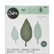 Sizzix Bigz Die Emily Tootle Wild Leaves Leaf 663309 Craft Wreath Earrings