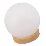 16 RGB Colors Changing Night Light Bedside Lamp With Wooden Base RGB Table