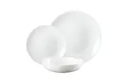 Alex Liddy Superior Collection Coupe Dinner Set 12 Piece White