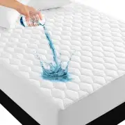 Cal King Mattress Protector Waterproof, Deep Pocket Mattress Pad Cover Up to ...