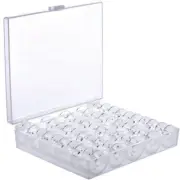 25X/lot Single Bobbin Sewing Machine Spools With Box For Home Sewing WholesaleDH