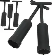 Tofficu 5Pcs Socket Ring Tool for Threaded Lampshade Holder Durable Light Fixture for Socket Made of for Easy Use and Replacement