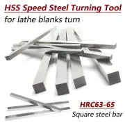 HSS Lathe Tool Steel Square Tool Steel For Lathe Blanks Turn HRC63-65