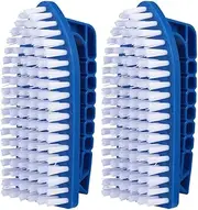 Healeved Pool Wall Cleaning Brush 2 Pack Heavy Duty Scrub Brush for Swimming Pool Grout Tile Bathroom Kitchen