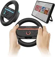 Racing Wheel Set for Nintendo Switch Controllers JoyC on, 2-Pack, (3196)