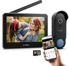 Wireless WiFi Video Doorbell with Camera and Monitor Doorbell Intercom System