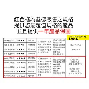 內存記憶卡 高速C10-U3品質版 TF卡 16G 32G 64G 128G 手機 相機 監視器 行車記錄器