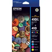 Epson 410XL Claria Premium High Capacity Ink Cartridge (Value Pack)