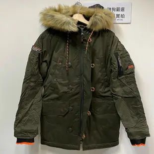 跩狗嚴選 極度乾燥 Superdry 男款 M51 Parka 長版 軍綠 超細纖維 軍裝夾克 外套 連帽 風衣 防風保暖 派克 N3B sdx