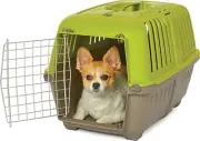 Pet Carrier: Hard-Sided Dog Carrier, Cat Carrier, Suitable for Tiny Dog Breeds