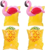 2 Pairs Inflatable Swim for Cartoon Arm Floaties for Pool Parties Safe Reliable Swimming Aid Lightweight Reusable Design