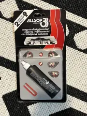 Allsop 3 Ultraline Cassette Deck Cleaning System Replacement Cartridges Solution
