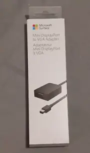 Microsoft Surface Mini Display Port to VGA Adapter Model 1820 New Sealed